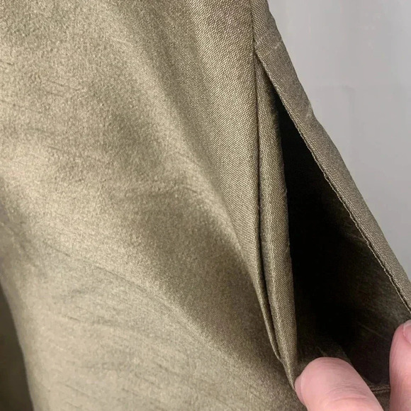 Women’s Jim HJelm Occasions Spaghetti Strap Dress Size 8 Metallic Brown EUC - Picture 6 of 8